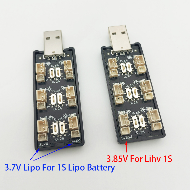 6CH USB 1S LiPo/LiHv 3.7V/4.2V - Drone Power Bank 评论和价格