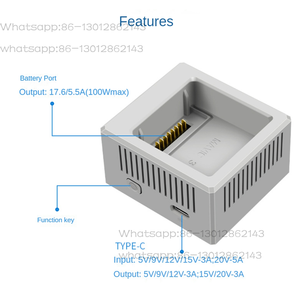 A51I For 3/3 Pro Battery Charg - Drone Charging Hub 评论和价格