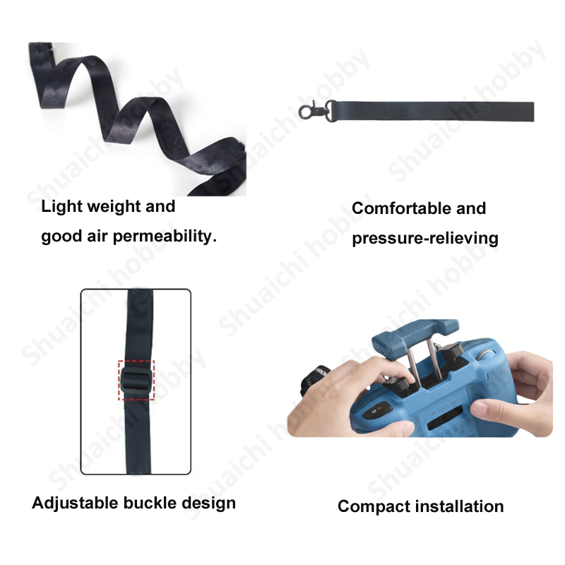 1PCS Remote Controller Adjusta - Drone Neck Strap 评论和价格